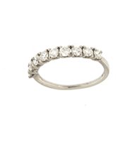 Anello Soranzo Gioielli Donna Fedina/Riviera in Oro bianco Diamante 0.68 Ct DZ10385234 - DZ10385234